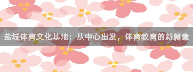 必发官方正版app官网：盐城体育文化基地：从中心出发